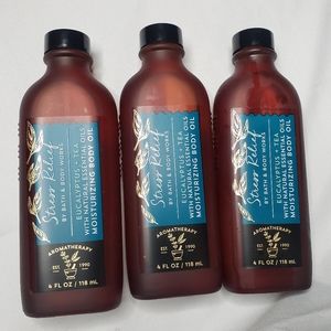 BBW AROMATHERAPY EUCALYPTUS TEA BODY OIL